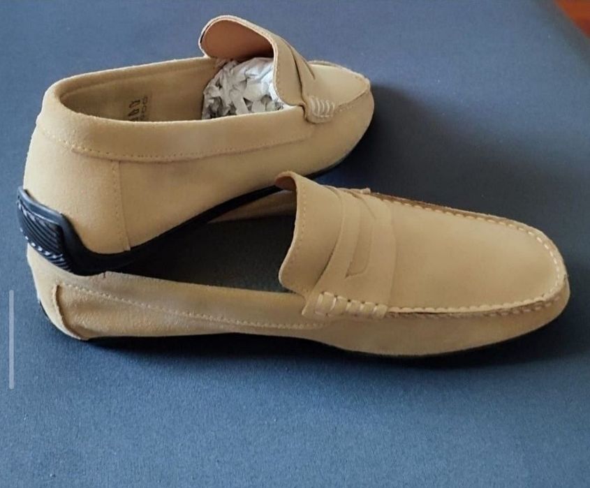 Mocasini Nr 40 piele, noi