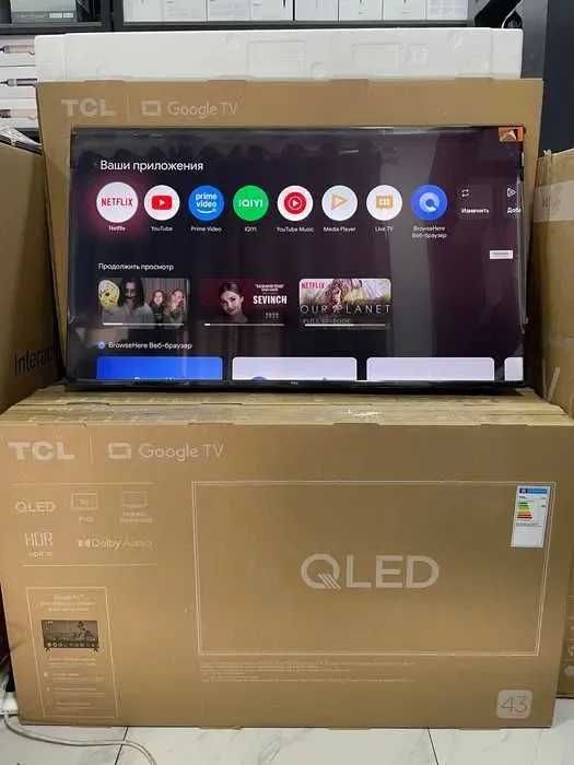 Телевизор TCL 43 4K UHD GoogleTV Smart Tv самый низкий цена