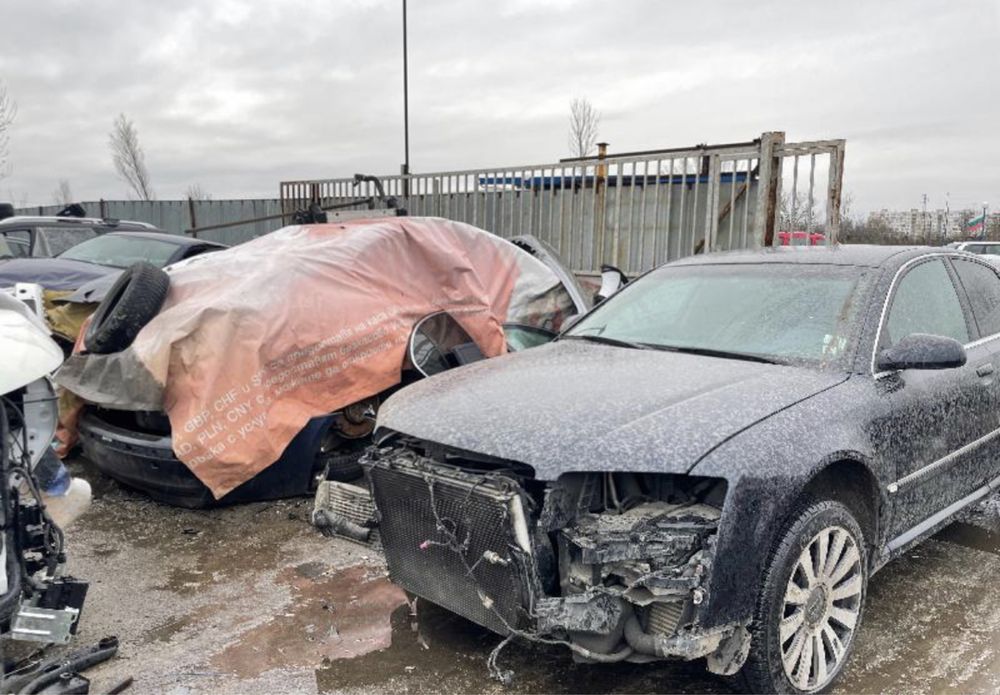 Audi 3.0TDI A8 на части