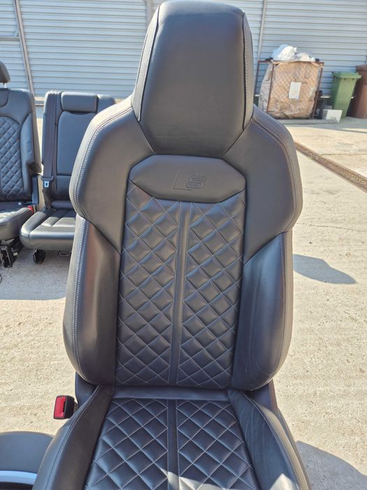 Interior S Line Audi SQ7 4M 2019 cu incalzire scaune scoica