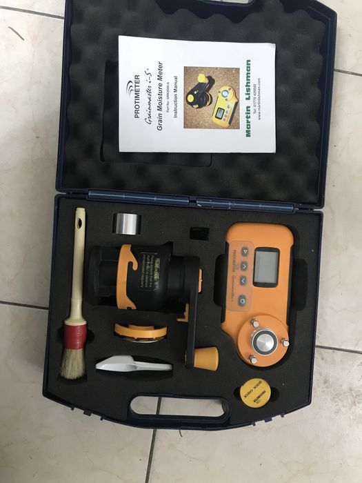 Masurat umiditate cerealelor (probă la sol)