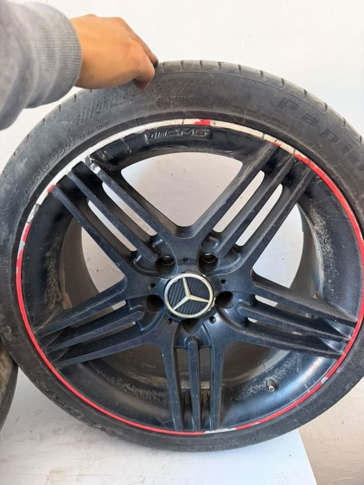 продам 18 диски на мерседес с резинами