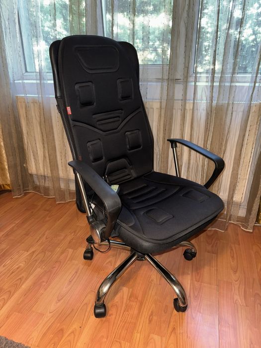 birou + scaun cu husă de masaj