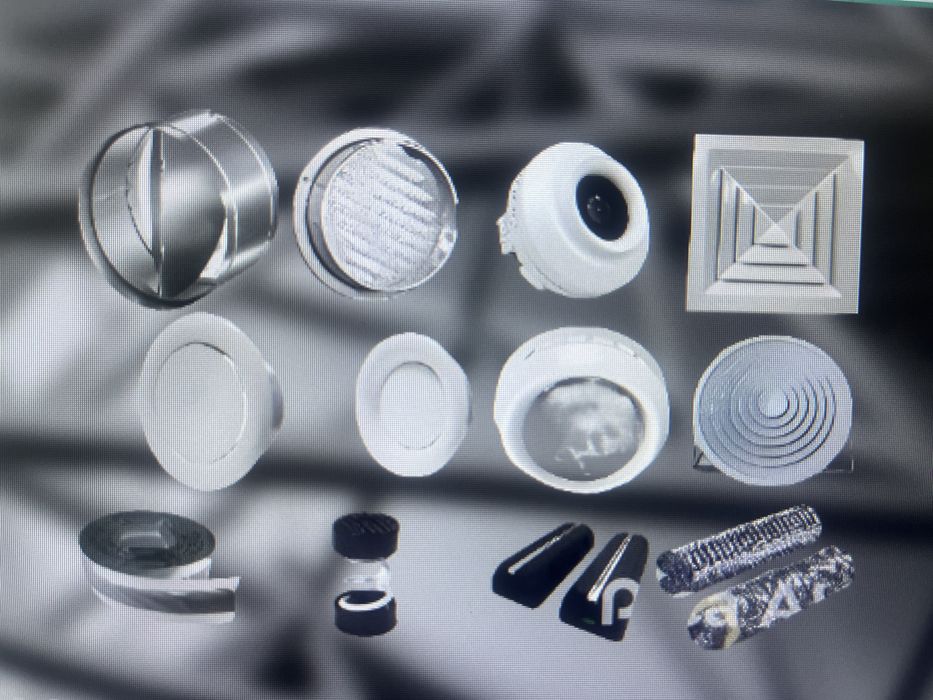 Вентиляция, воздуховоды, решетки, двигатели, анемостаты и аксессуары