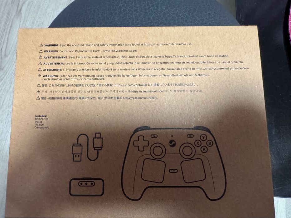 Steam Controller 2.0 неотварян.