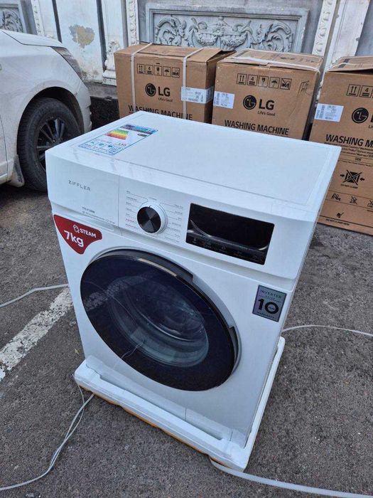 Стиральная машина Ziffler 7 кг T70-F1INW Inverter Steam