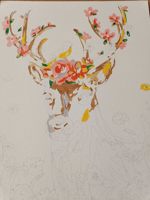 Рисувана картина по номера