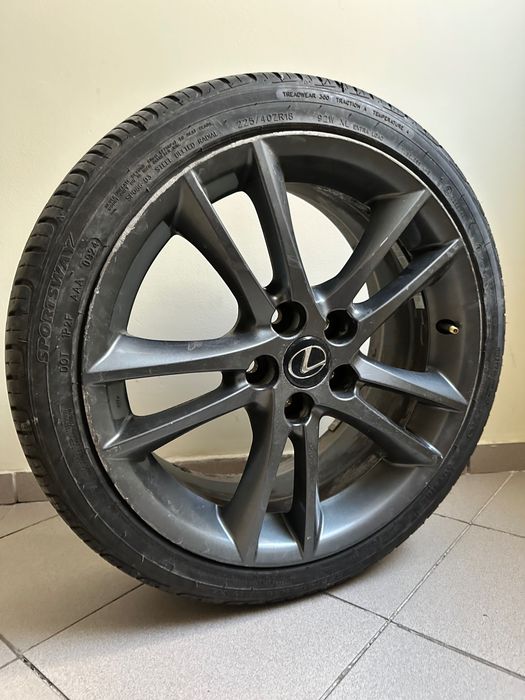 Оригинальные диски Lexus / Enkei R18 с резиной