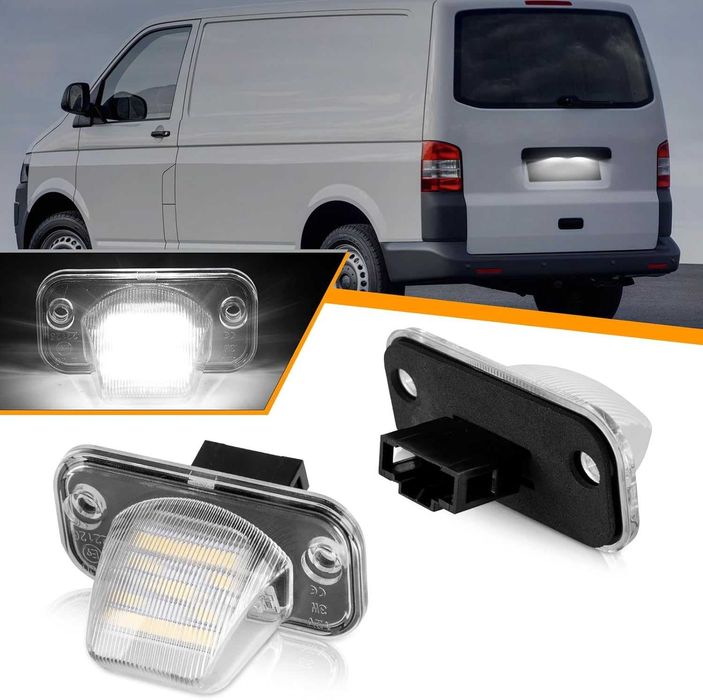 LED плафони регистрационен номер VW T4