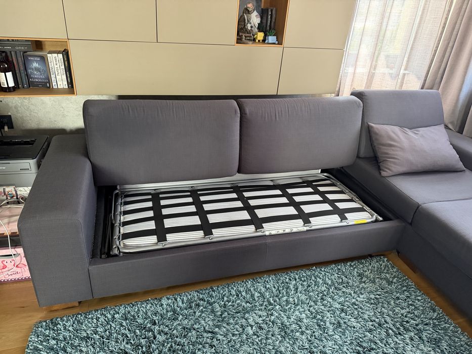 Biblioteca Living + Canapea extensibila