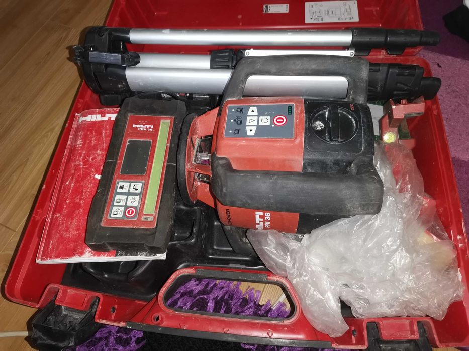 Laser hilti santier