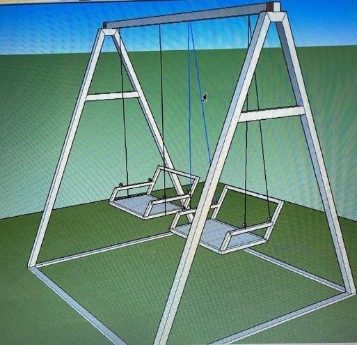 Детские качели во двор
