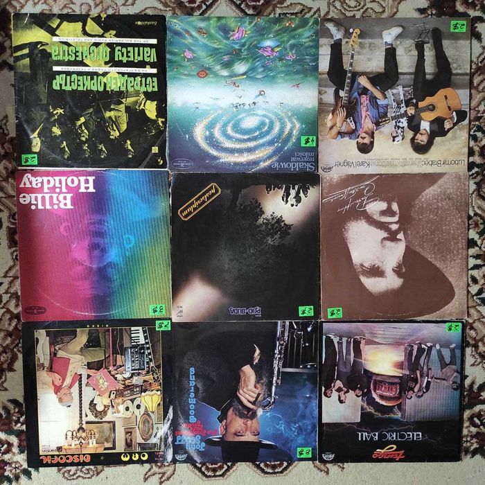 Виниловые пластники.