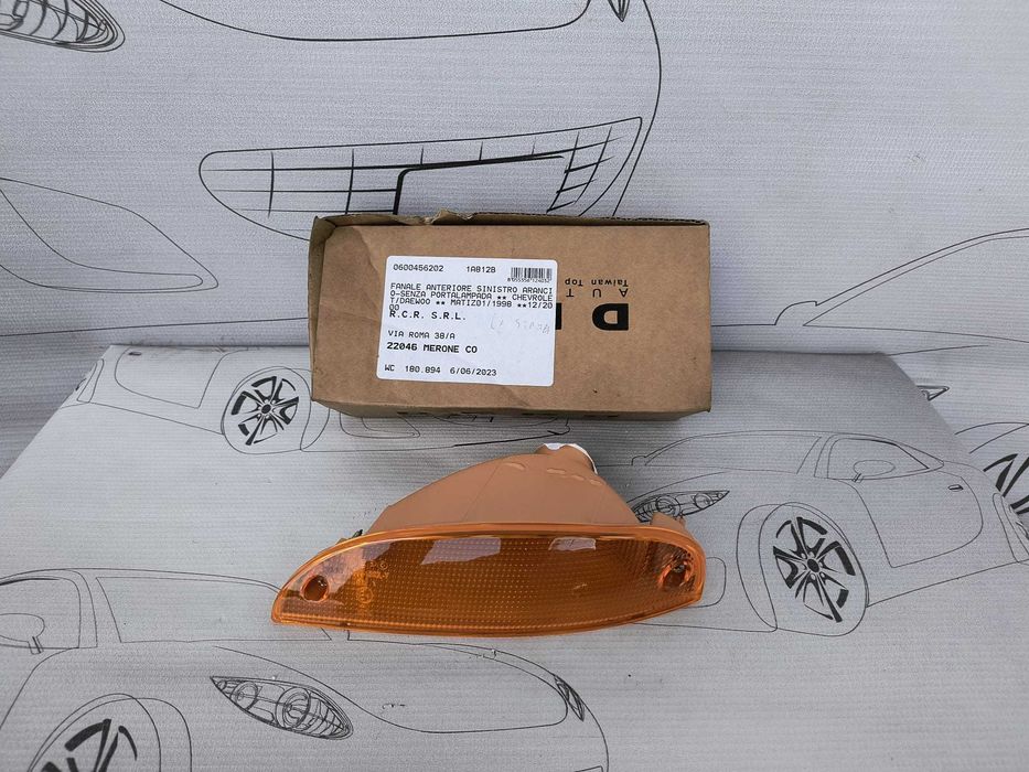 Semnalizator Stanga Daewoo Matiz 2000 / 1998-2008 Cod OEM 082221603L (5B2)