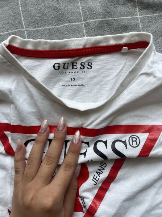 Блуза с дълаг ръкав за деца на 12г. Марка-guess