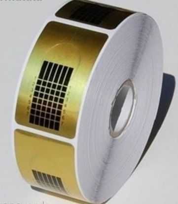 500бр./100 бр. форми за маникюр, ноктопластика за еднократна употреба!