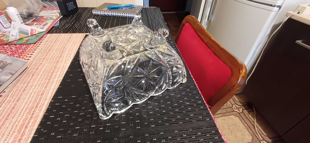 Fructiera 20.5 cm cristal Bohemia