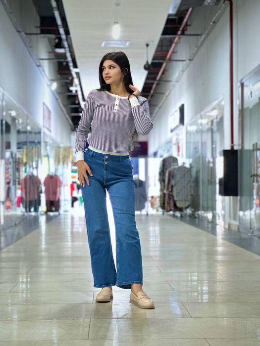 Джинсы Zara и кофта