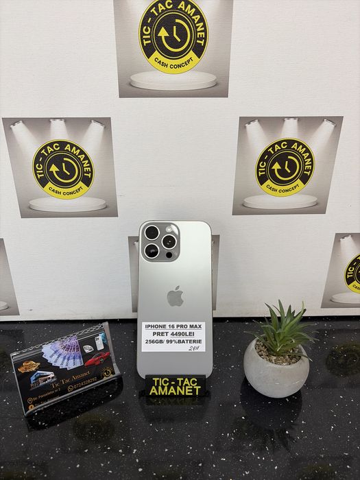 Iphone 16 Pro Max *Tic Tac Amanet*
