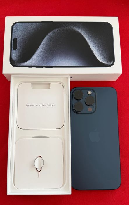 iPhone 15 Pro Max, Blue Titanium, 512 GB
