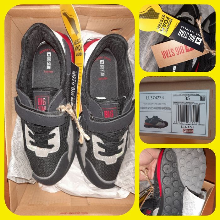 Adidasi BigStar 35 spuma cu memorie ,noi