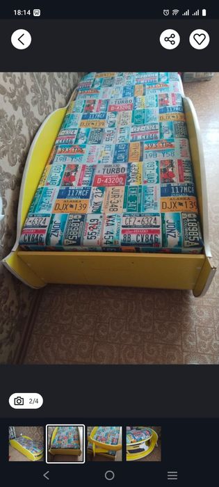 Продам детскую кровать