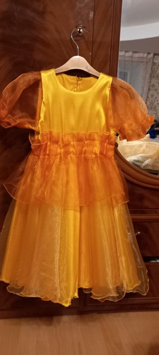 Платье осень для девочки 6-7лет