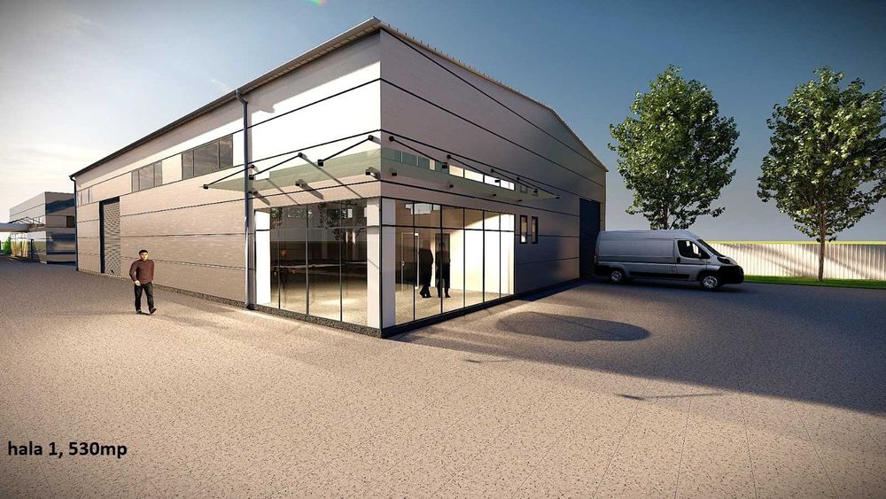 De inchiriat HALE DEPOZITARE si SOWROOM, str. Barajului nr.11