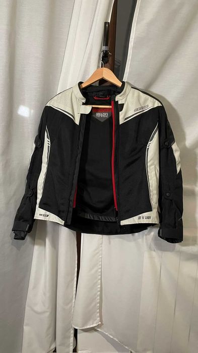 Geaca moto dama textil Ozone Jet II + protectie spate REV’IT