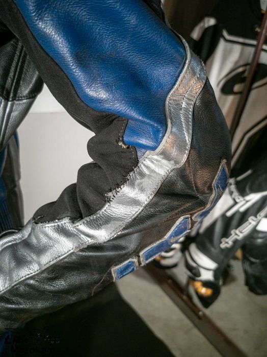 Costum moto piele IXS mărime 52