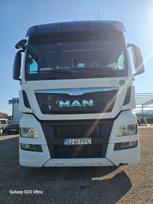 Man Tgx 18.480  EEV 2014 cap tractor  semiremorca prelata kogel Krone