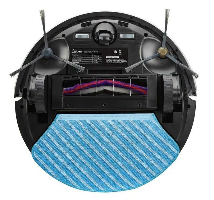 Прахосмукачка робот, Midea M7 Pro, Черна, Сухо и мокро почистване