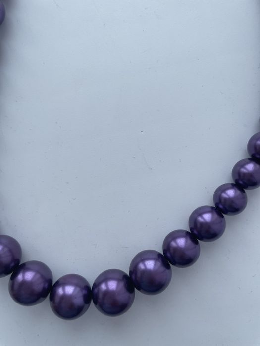 Набор с бусами и жемчуг