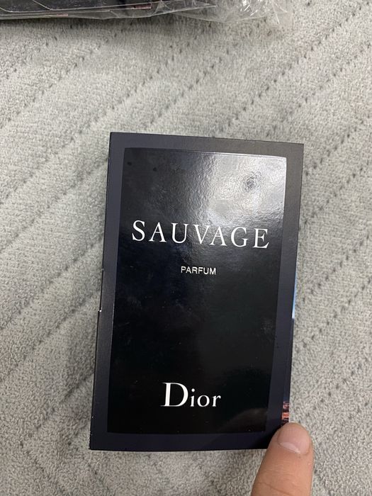Пробники диор Sauvage samle