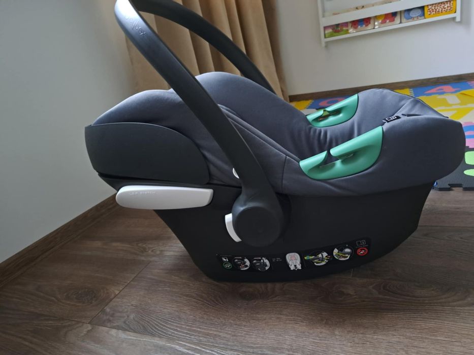 Кошница за кола Cybex - Aton B2, i-Size, 45-87 cm, Steel Grey