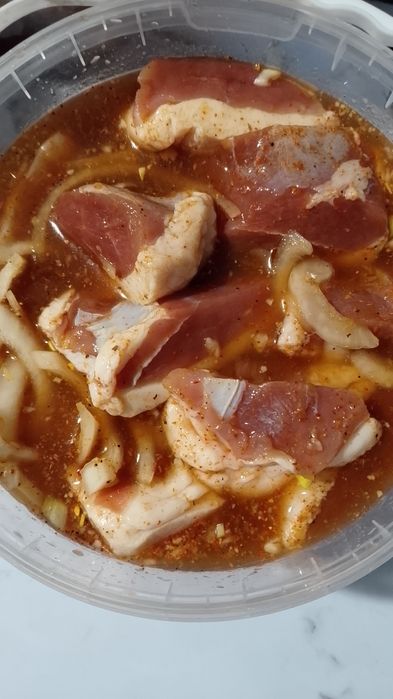 Шашлык из Утки  очень вкусно