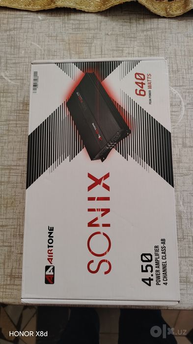 AirTone Avtomobil kuchaytirgichi, 4 kanallar, 640 W