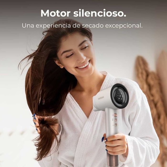 Сешоар Cecotec DryGlam Waves Champagne безчетков мотор 1600W 4в1