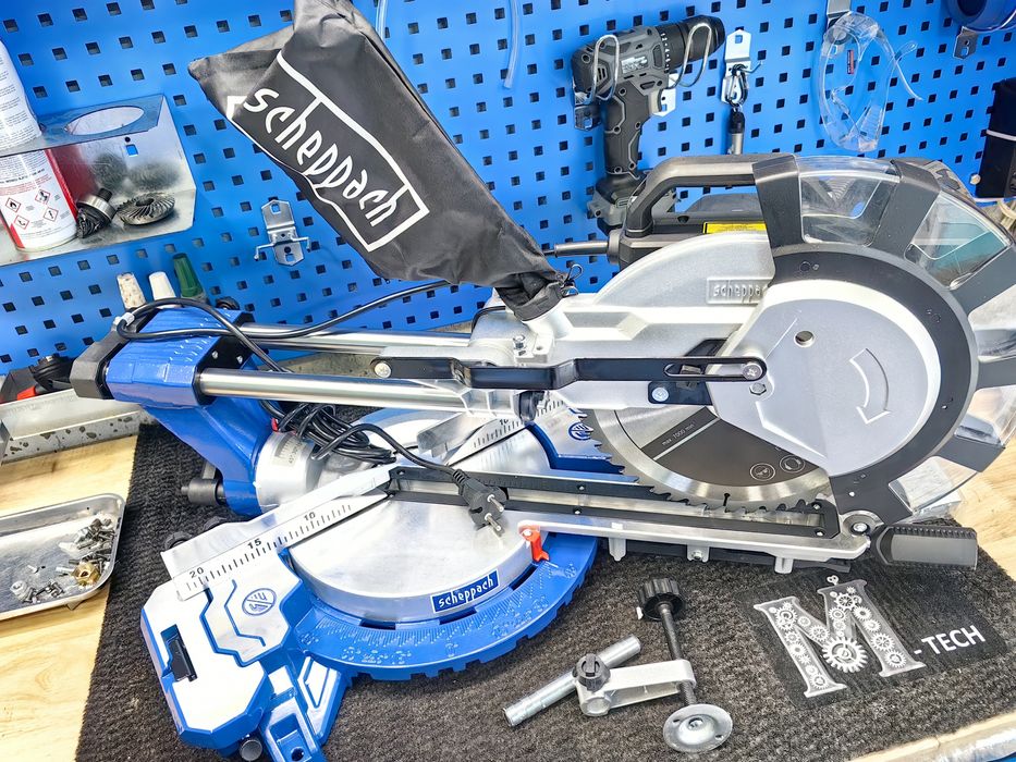 Потапящ циркуляр с изтегляне 2200W, 254мм Scheppach HM254SPX