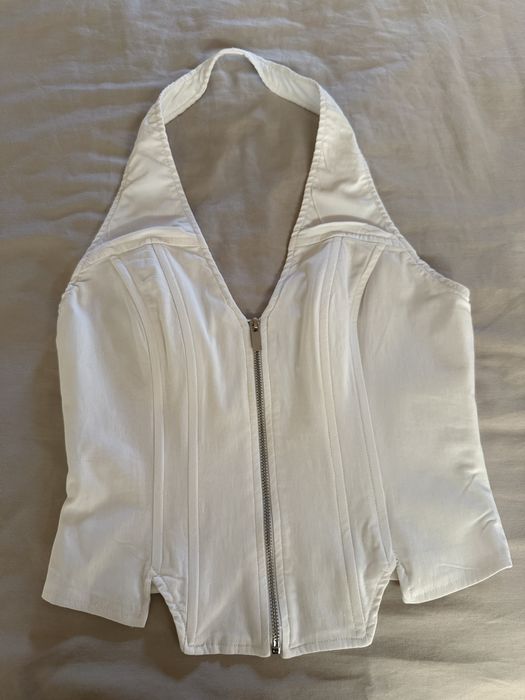 Топове Bershka, Stradivarius летни, корсетни, с цип