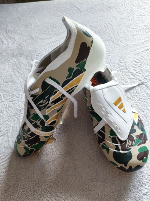 Ghete de fotbal adidas x BAPE Predator Elite Fold Over Tongue FG mar .44 jum