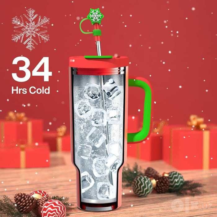 Термостакан ENCOOL Christmas 40 oz, 1,18 л, новый