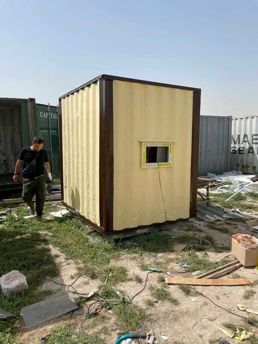 Контейнер для охранной бутки жилой