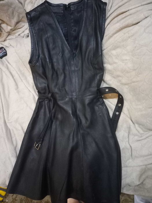 Курточки и сарафан, кожанные