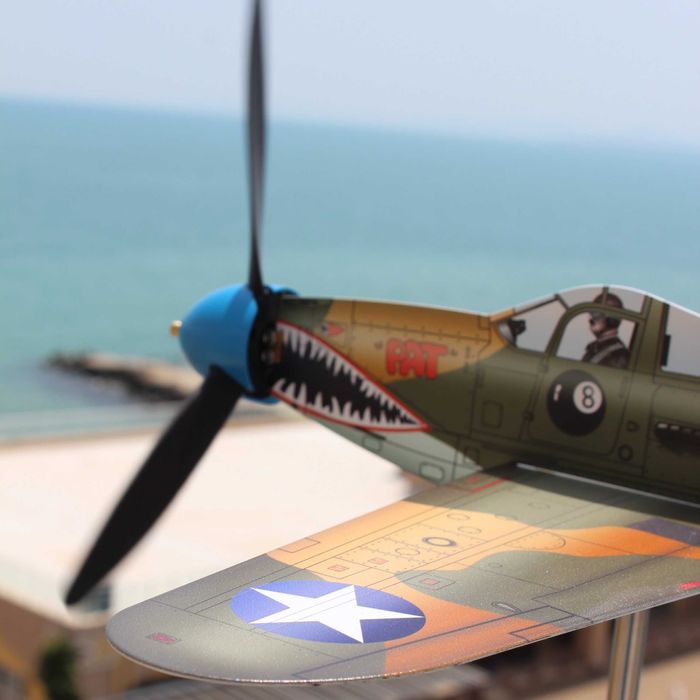 Инокс Ветропоказател изтребител Bell P39 Airacobra USA ръчно изработен