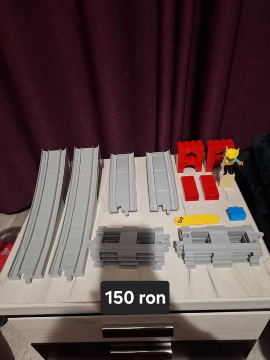 Lego duplo pod si sine de cale ferata