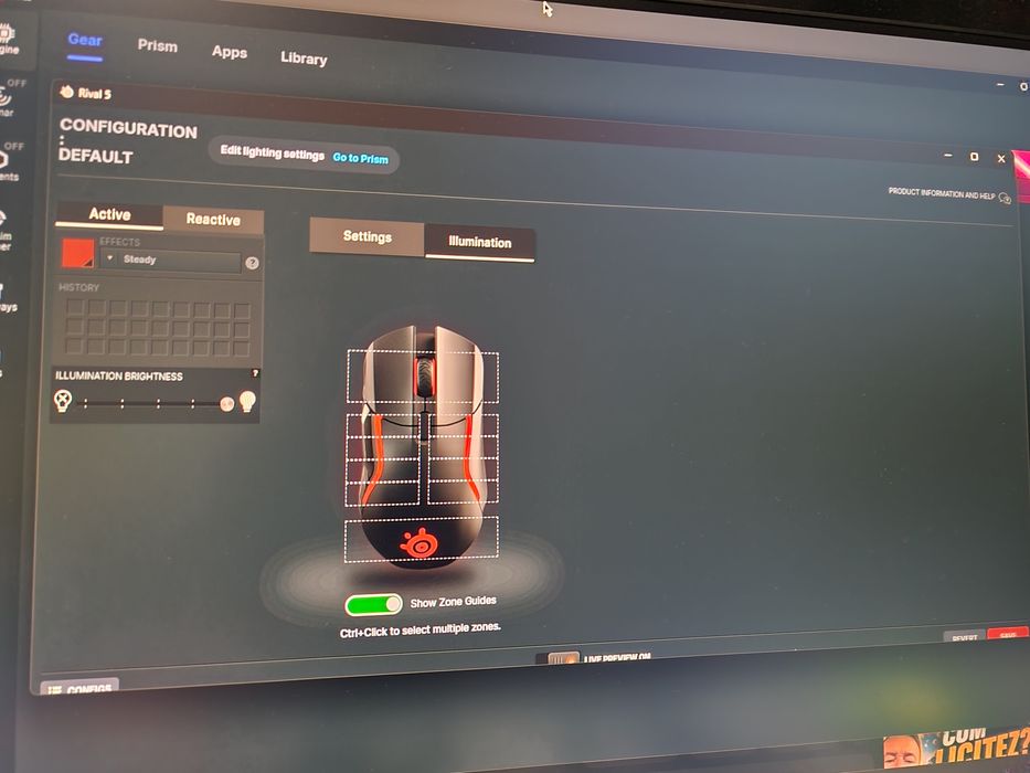 Mouse Gaming SteelSeries Rival 5 - RGB / 9 Butoane / Perfect Funcțional