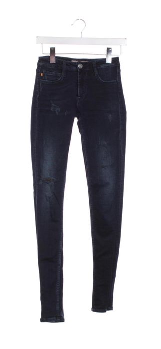 Черни дамски дънки