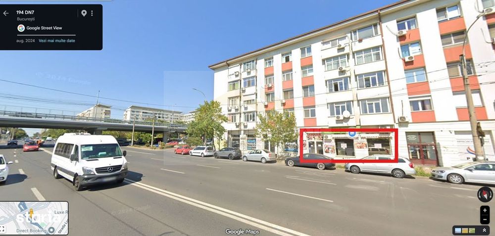 Spațiu comercial 120 mp, vitrină stradală, Calea Griviței – Pod Basara