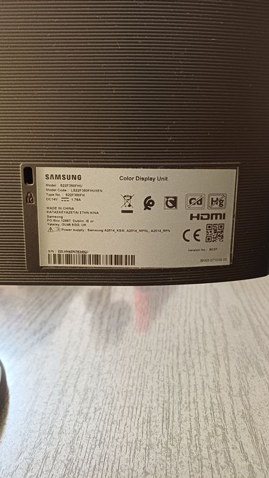 Monitor Samsung  S22F350F